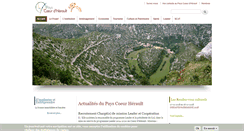 Desktop Screenshot of coeur-herault.fr